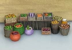 Fruit & Vegetable stand interior set